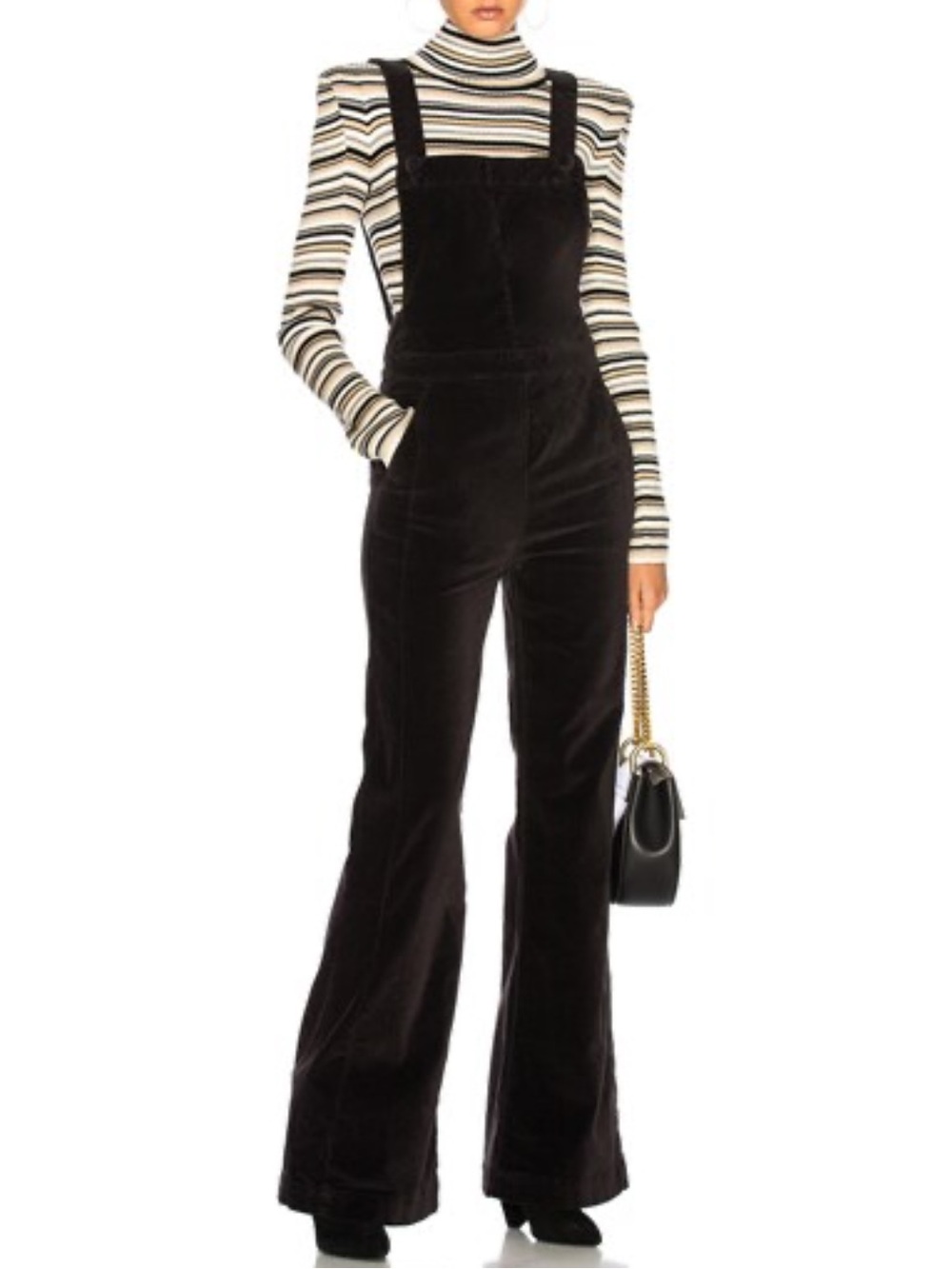 Frame Denim Velveteen Jumpsuit